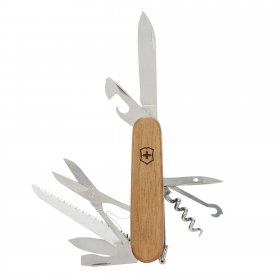Victorinox HUNTSMAN WOOD Unisex - Schweizer Taschenmesser