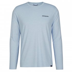 Patagonia M'S L/S CAP COOL DAILY GRAPHIC SHIRT - WATERS Herren - Langarmshirt