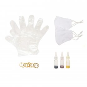 Kikkerland TIE DYE MASK KIT - Gesichtsmaske