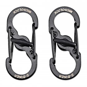 Nite Ize S-BINER MICROLOCK STEEL - Karabiner