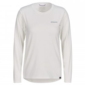 Patagonia W'S L/S CAP COOL DAILY GRAPHIC SHIRT - WATERS Damen - Langarmshirt