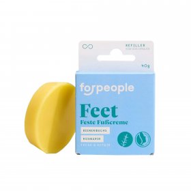 forpeople FESTE FUßCREME BIENENWACHS NACHFÜLLER - Fußcreme