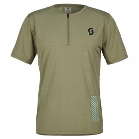 Scott SCO TEE M'S TRAIL VERTIC ZIP SS Herren - Funktionsshirt