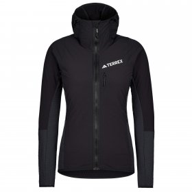 Adidas TERREX TECHROCK HOODED WIND FLEECE JACKET Damen - Fleecejacke