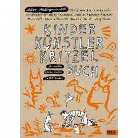 KINDER KÜNSTLER KRITZELBUCH - Kinderbuch