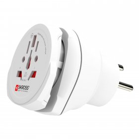 SKROSS COMBO WORLD EU + DK - Reisestecker