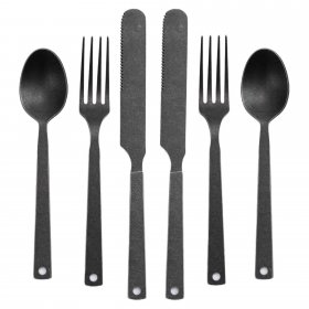 Barebones FLATWARE/MATTE 6 STCK - Campingbesteck