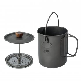 Origin Outdoors FRENCH PRESS 3 IN 1 TITAN - Kaffeepresse