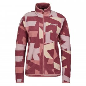 Adidas W MOUNTAIN AOP FULLZIP FLEECE Damen - Fleecejacke