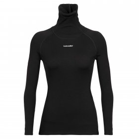 Icebreaker W MERINO LS ROLL NECK Damen - Funktionsshirt
