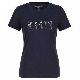 Devold CLASSIC FLOWERS TEE WMN Damen - Funktionsshirt