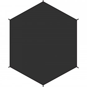 Fjällräven DOME 3 FOOTPRINT Unisex - Zeltzubehör