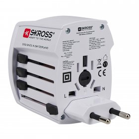 SKROSS MUV USB (AC) - Reisestecker