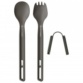 Sea to Summit FRONTIER UL CUTLERY SET - [2 PIECE] LONG HANDLE SPOON & SPOR - Campingbesteck