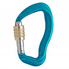 Austri Alpin ROCKIT ID KARABINER, SCHRAUBVERSCHLUSS MIT MESSINGROLLE - Karabiner