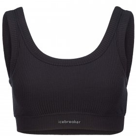 Icebreaker W MERINO BLEND RIB LOTUS BRA Damen - Sport BH