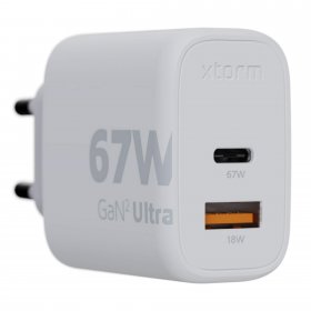 Xtorm 67W GAN-ULTRA ESSENTIAL WALL CHARGER - Reisestecker