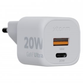 Xtorm 20W GAN-ULTRA ESSENTIAL WALL CHARGER - Reisestecker