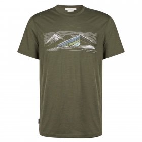 Icebreaker M MERINO 150 TECH LITE SS TEE HIGHLAND Herren - Funktionsshirt