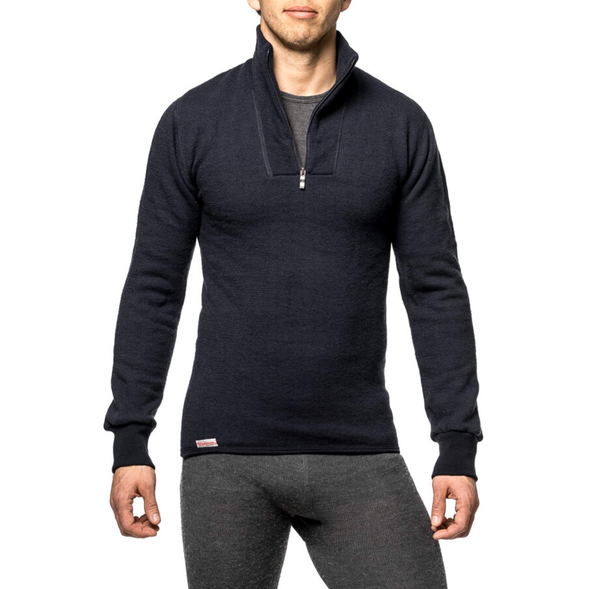Woolpower ZIP TURTLENECK 400 Unisex - Wollpullover