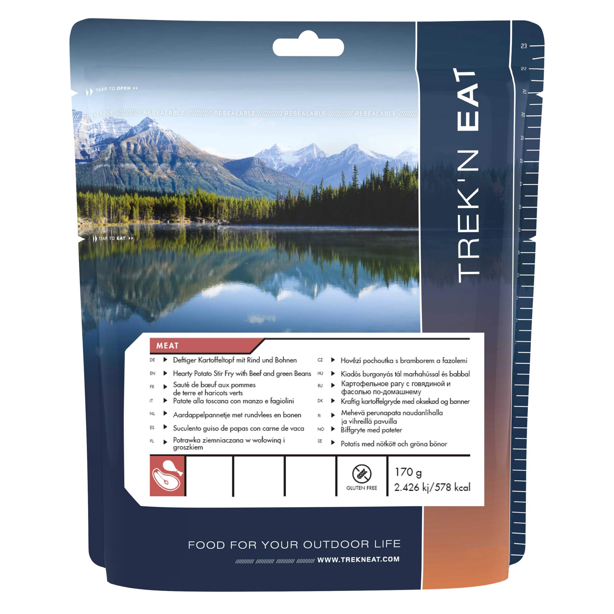 TREK\'N EAT DEFTIGER KARTOFFELTOPF MIT RIND - Outdoor Essen