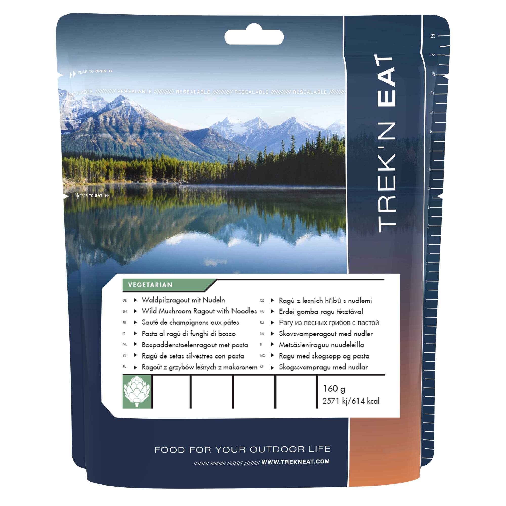 TREK\'N EAT WILD MUSHROOM RAGOUT WITH NOODLES - Outdoor Essen