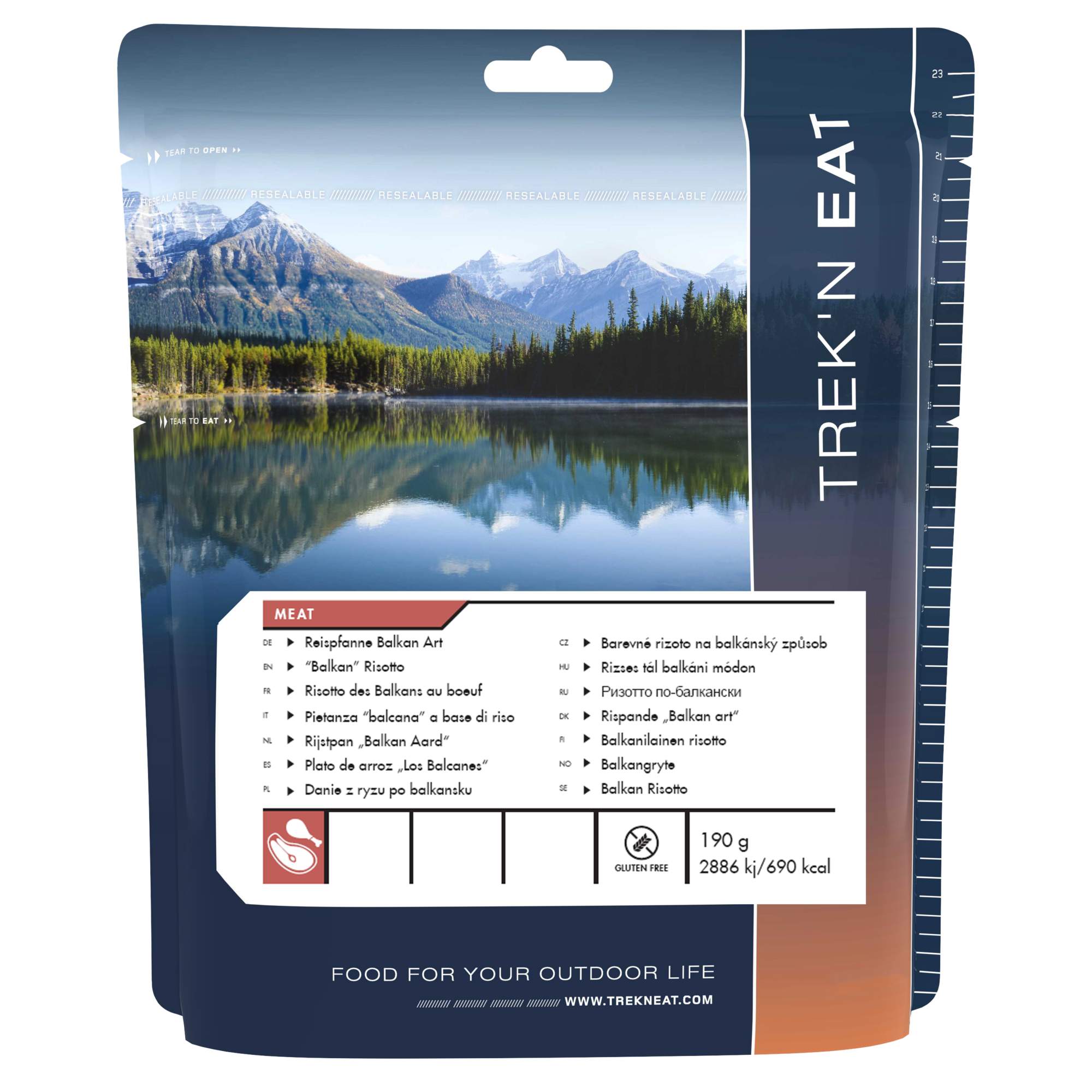 TREK\'N EAT BALKAN RISOTTO - Outdoor Essen