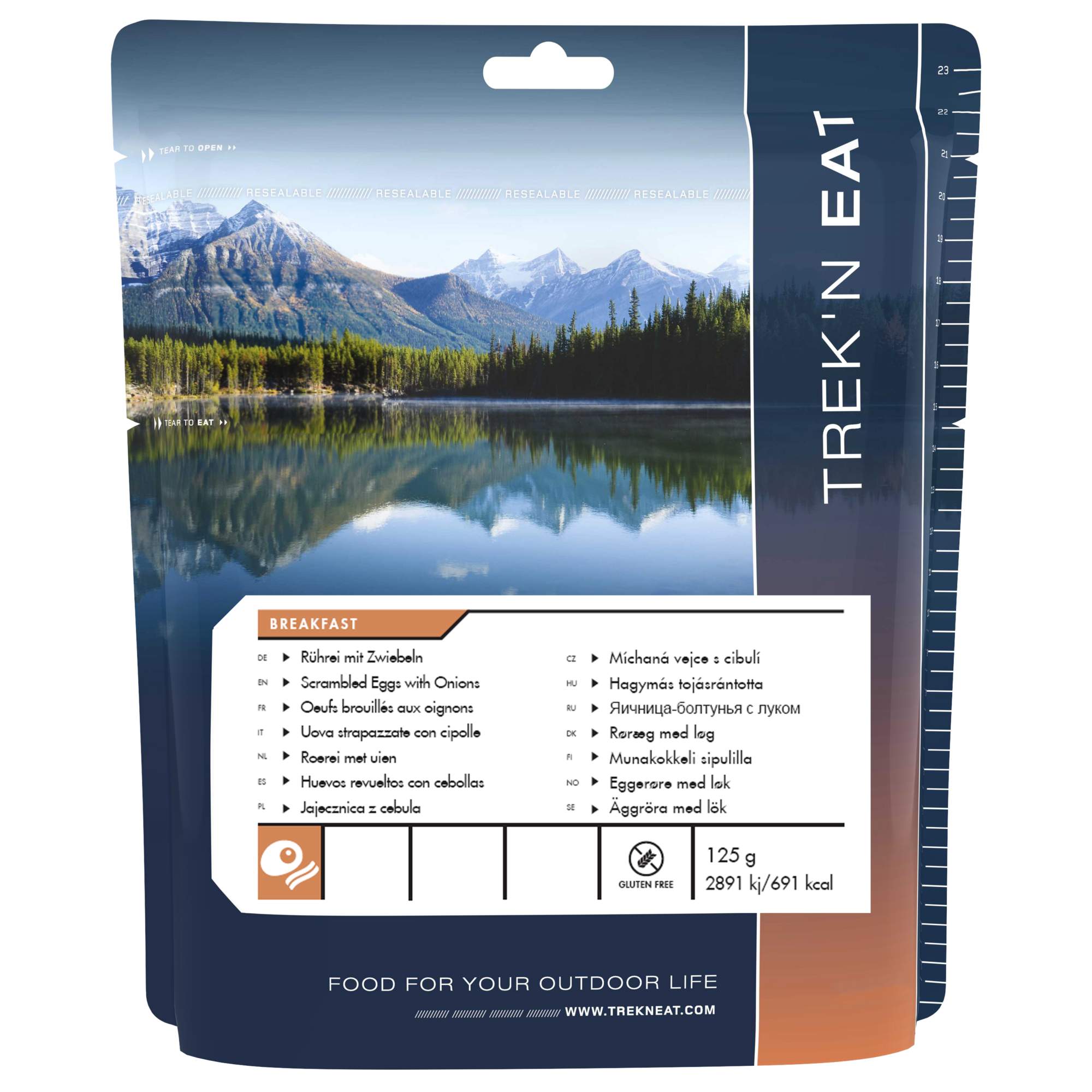 TREK\'N EAT SCRAMBLED EGGS WITH ONIONS - Outdoor Essen