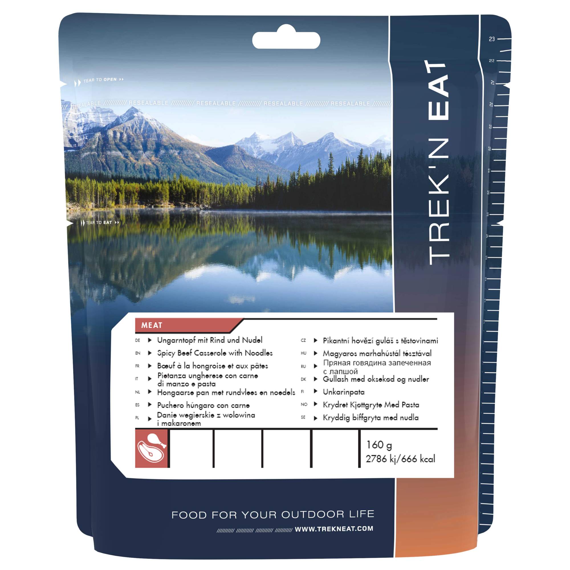 TREK\'N EAT SPICY BEEF CASSEROLE WITH NOODLES - Outdoor Essen