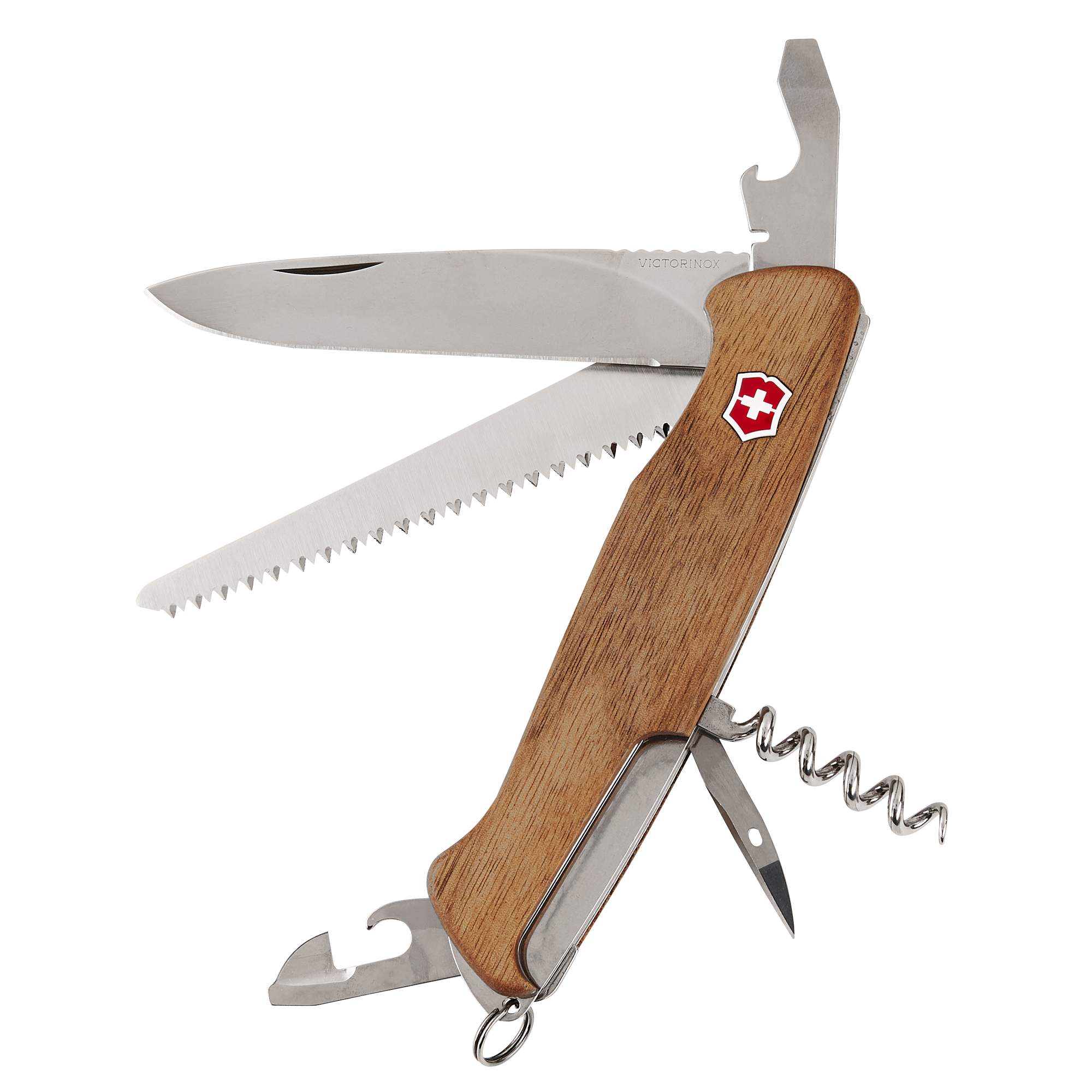 Victorinox RANGER 55 WOOD Unisex - Schweizer Taschenmesser