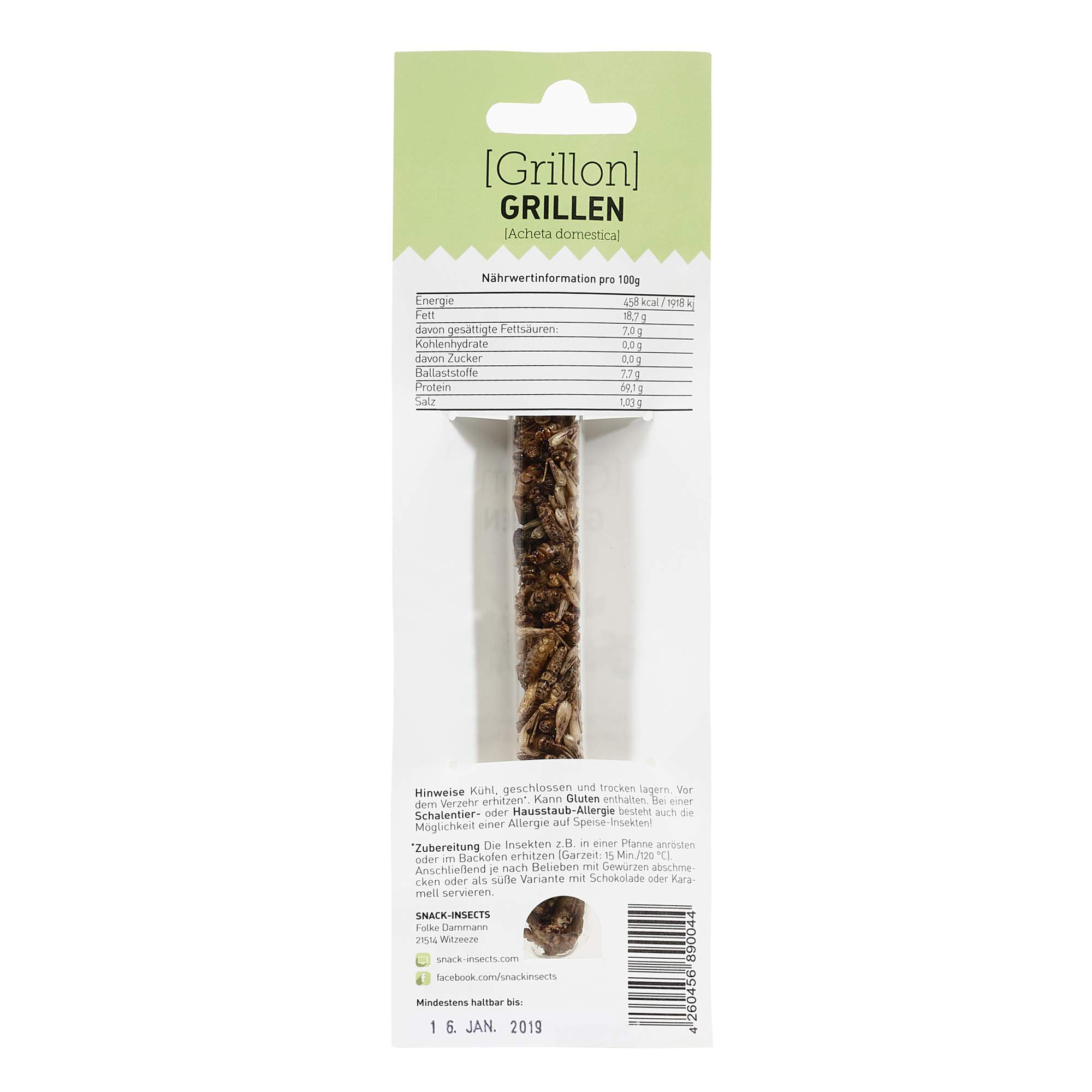 Snack-Insects GRILLON