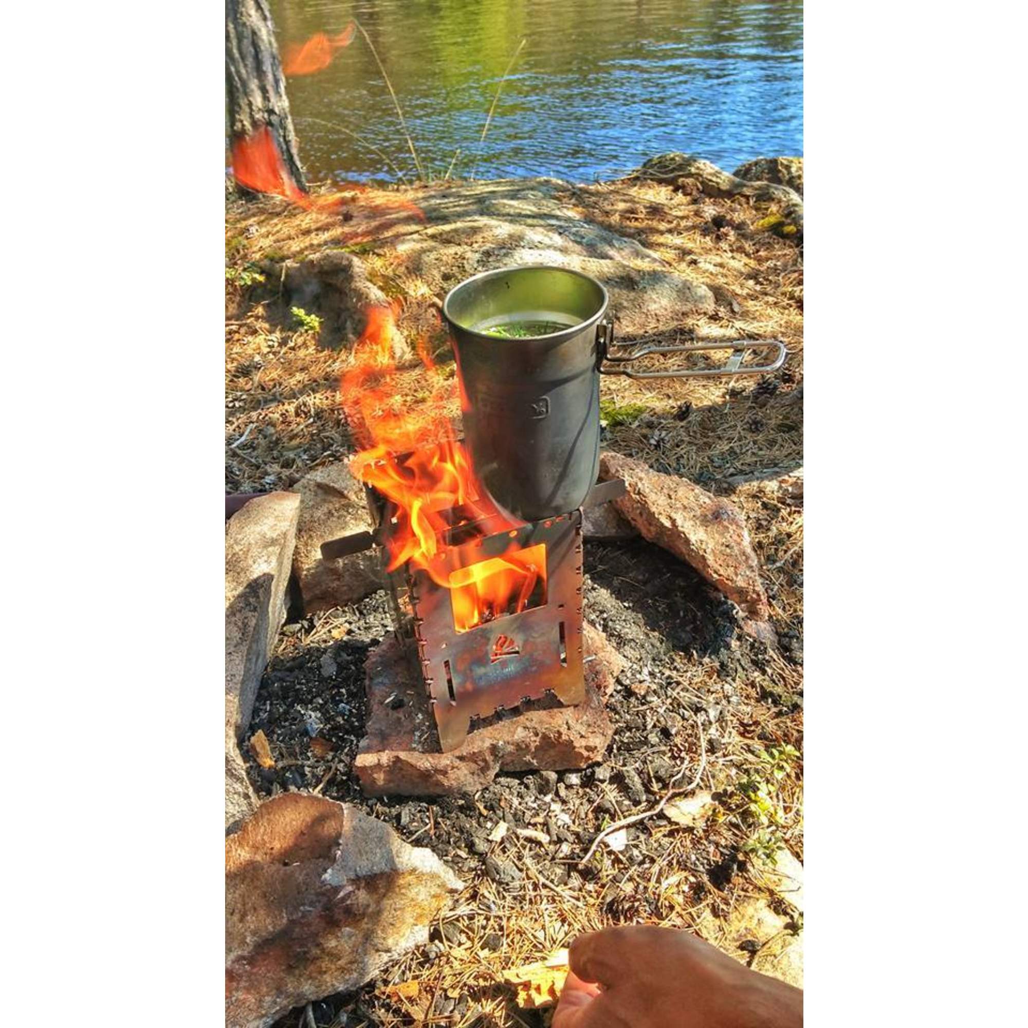 Bushcraft Essentials BUSHBOX XL PROFI SET - Holzkocher