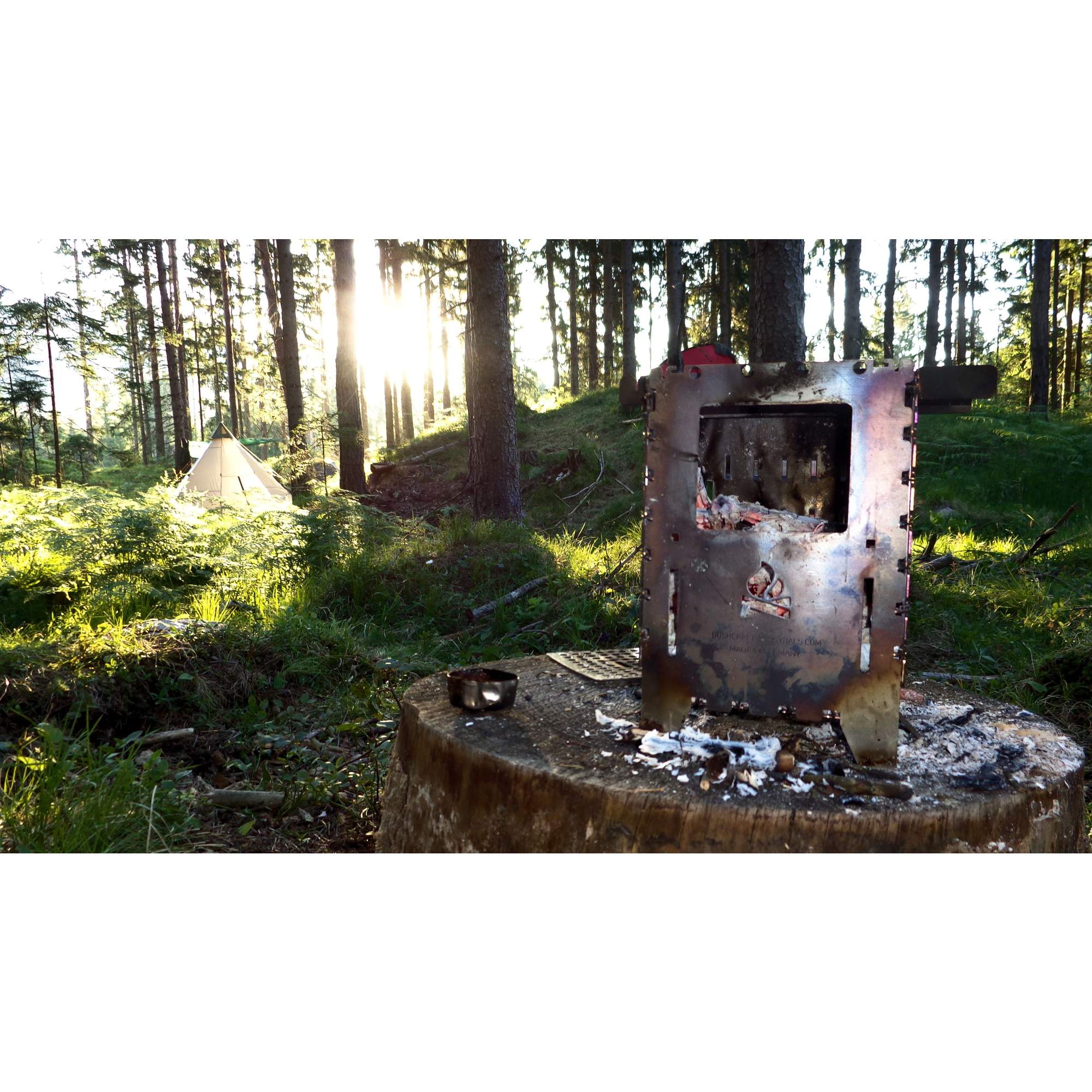 Bushcraft Essentials BUSHBOX XL PROFI SET - Holzkocher