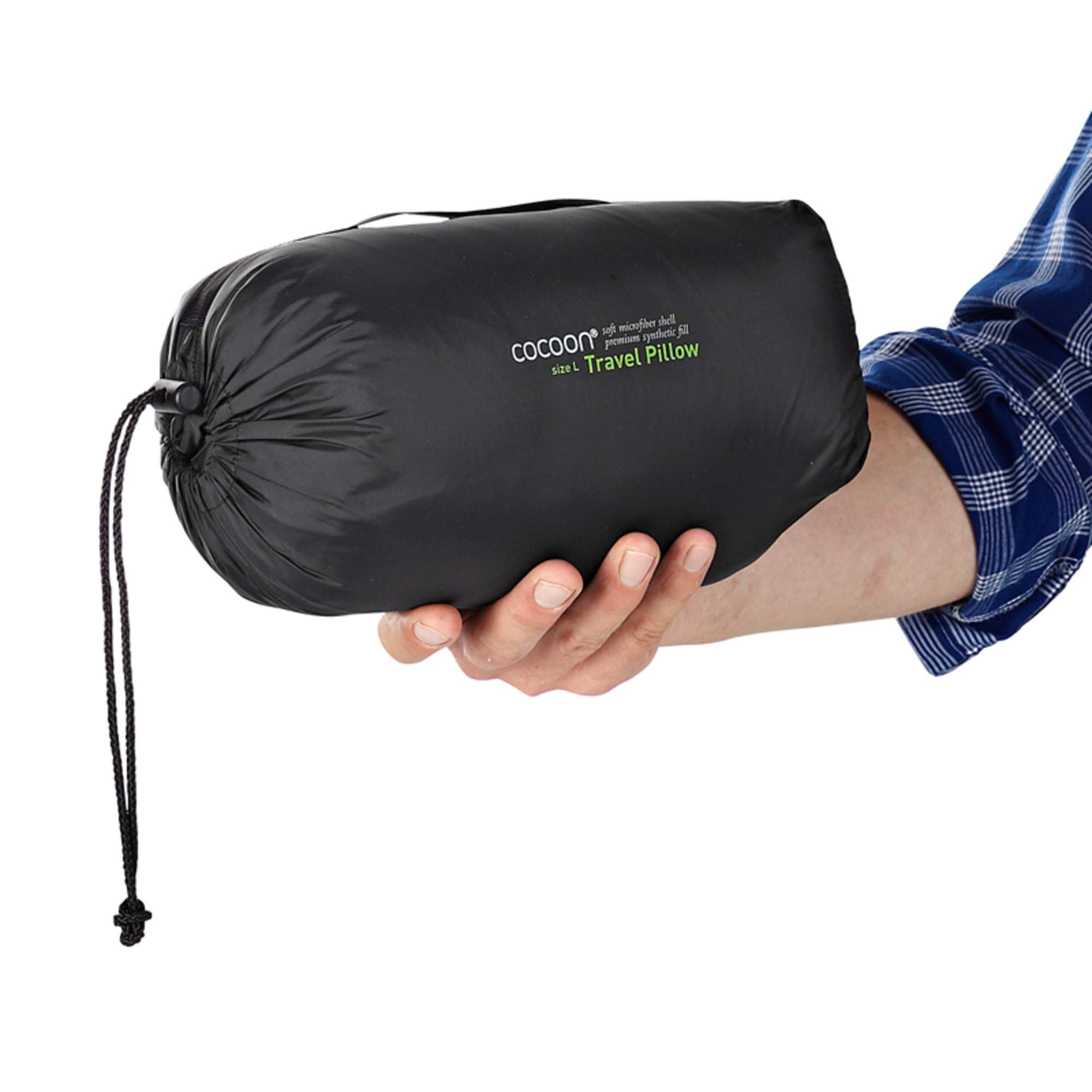 Cocoon TRAVEL PILLOW, SYNTHETISCHE FÜLLUNG, NYLON/MIKROFASERHÜLLE - Kissen Cocoon TRAVEL PILLOW, SYNTHETISCHE FÜLLUNG, NYLON/MIKROFASERHÜLLE - Kissen