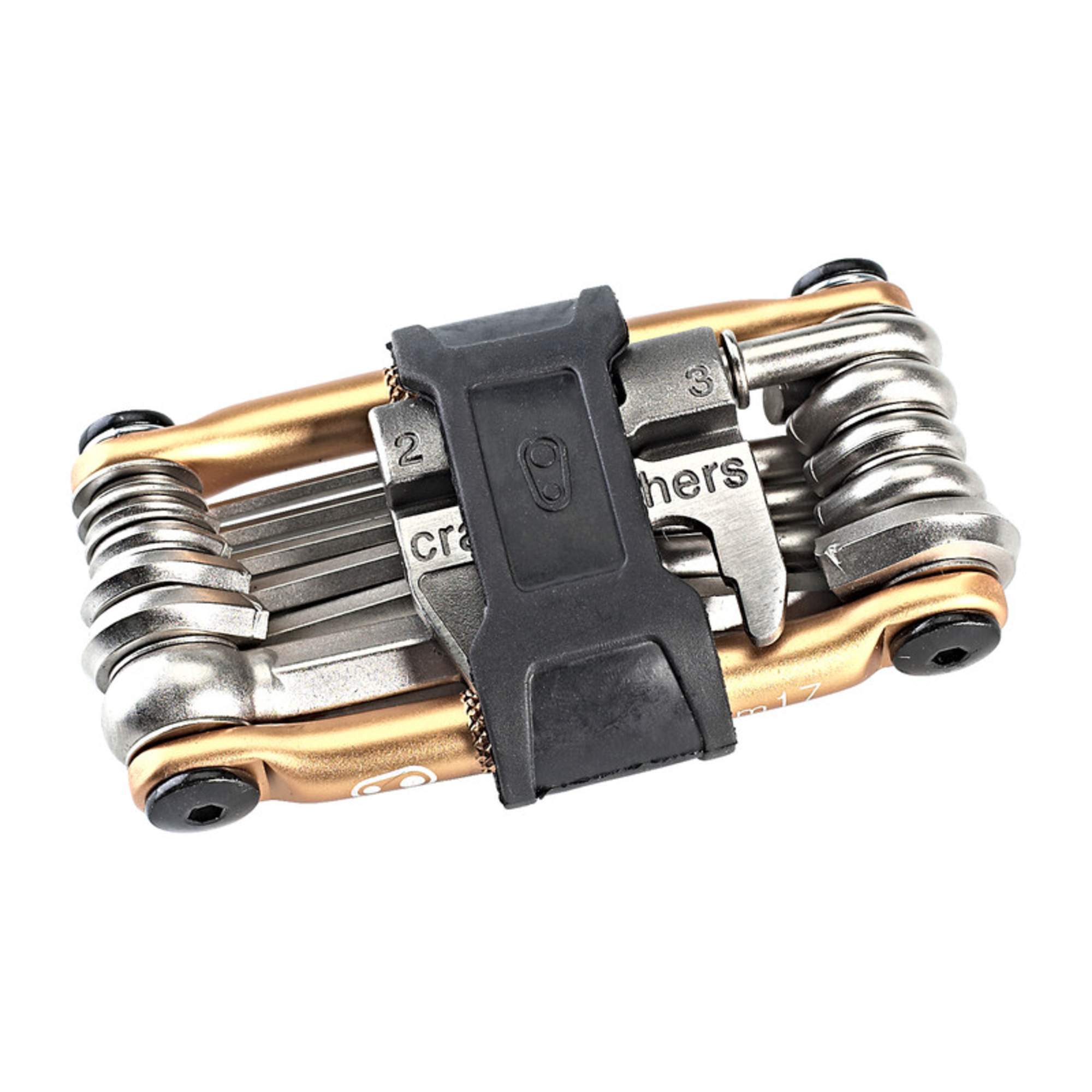 Crankbrothers MULTI-17 MULTITOOL, GOLD - Fahrradwerkzeug Crankbrothers MULTI-17 MULTITOOL, GOLD - Fahrradwerkzeug