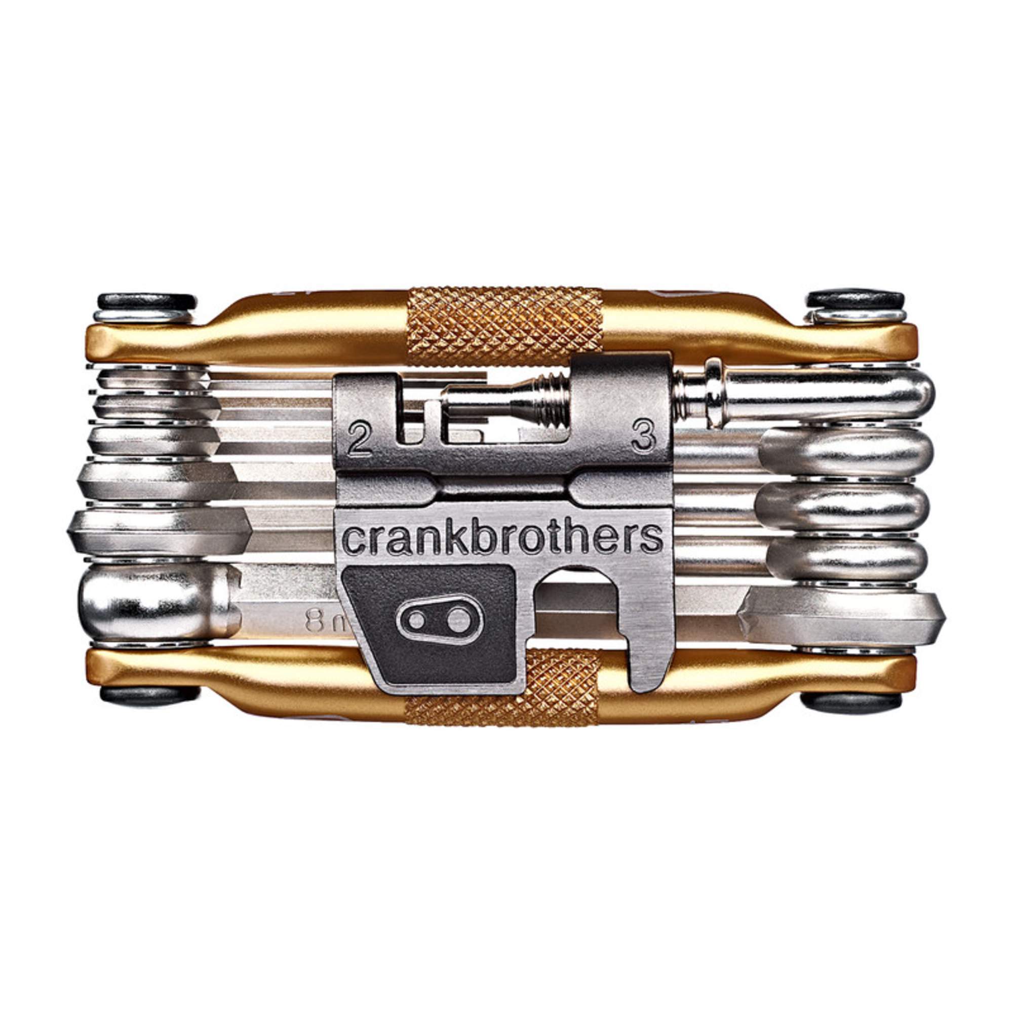 Crankbrothers MULTI-17 MULTITOOL, GOLD - Fahrradwerkzeug Crankbrothers MULTI-17 MULTITOOL, GOLD - Fahrradwerkzeug
