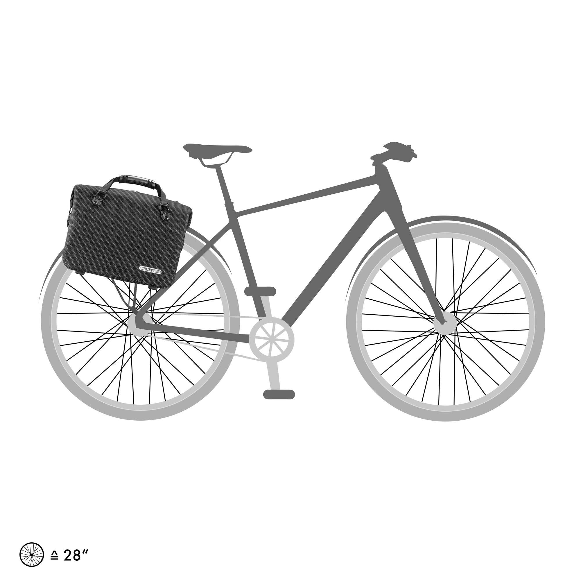 Ortlieb OFFICE-BAG HIGH-VIS QL3.1 - Fahrradtaschen