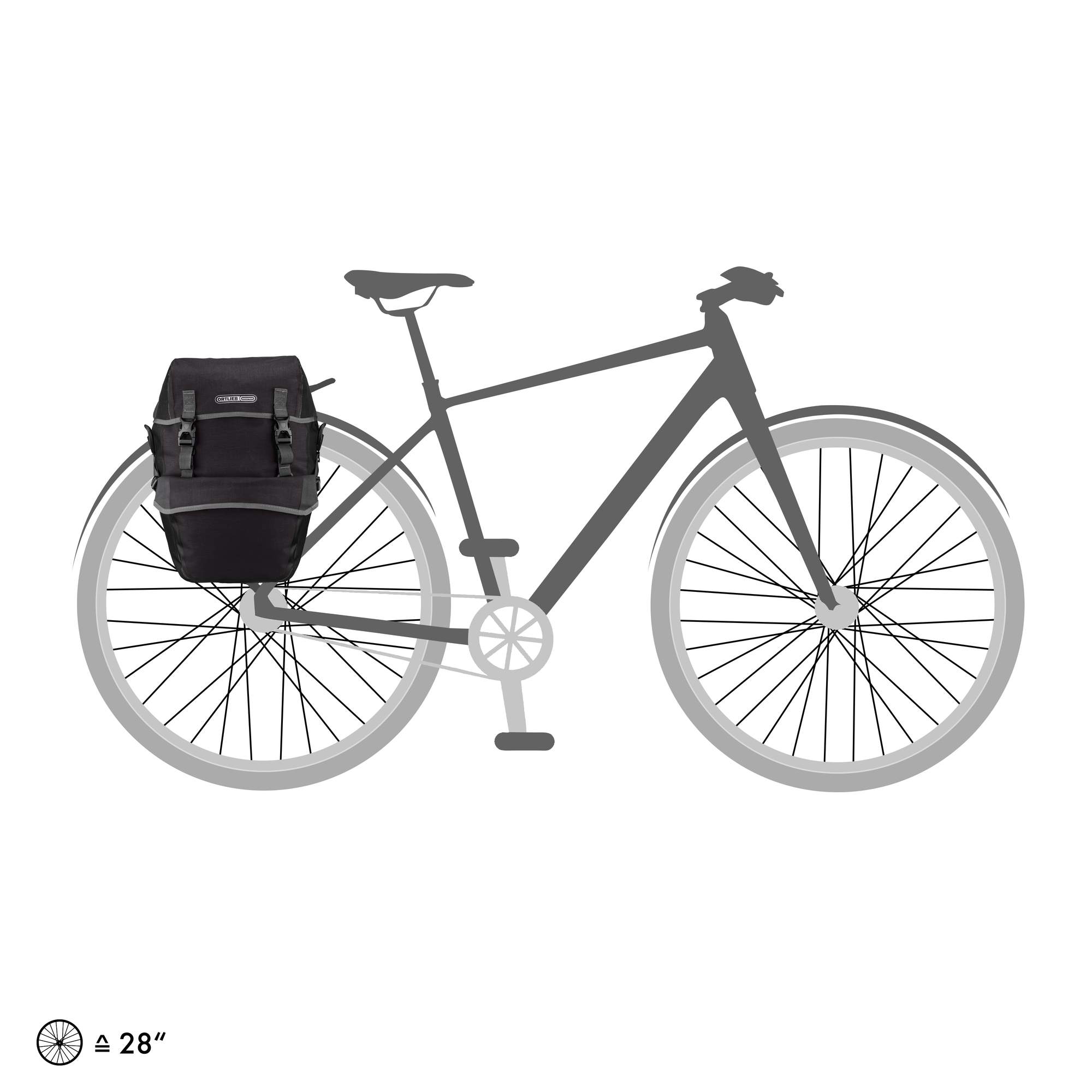 Ortlieb BIKE-PACKER PLUS QL2.1 - Fahrradtaschen