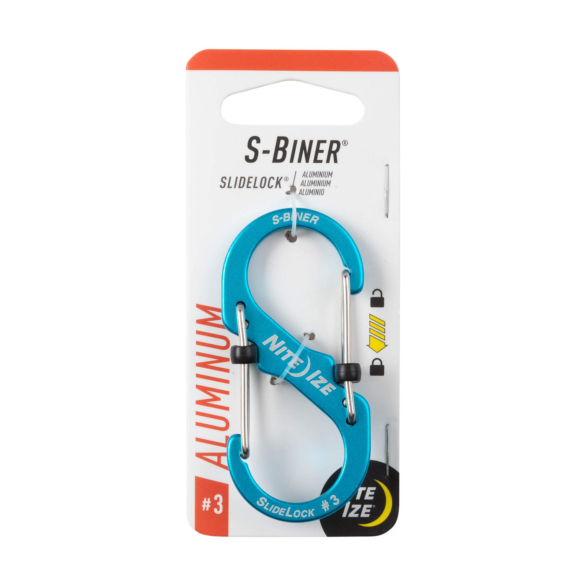 Nite Ize S-BINER SLIDELOCK ALUMINUM - Karabiner