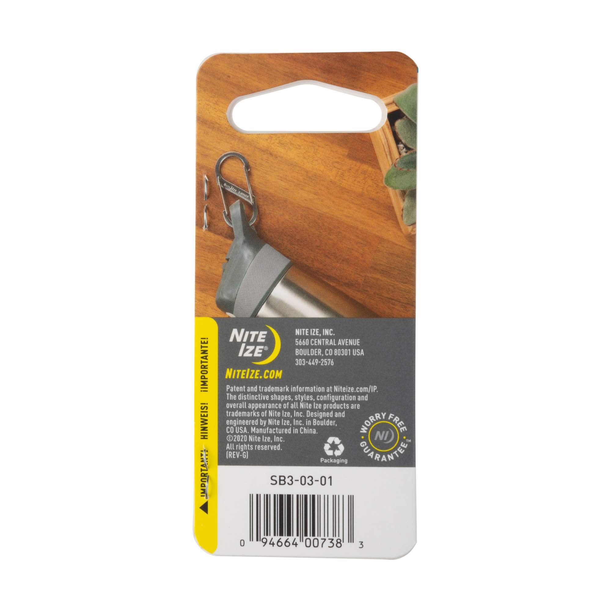Nite Ize S-BINER STAHL - Karabiner