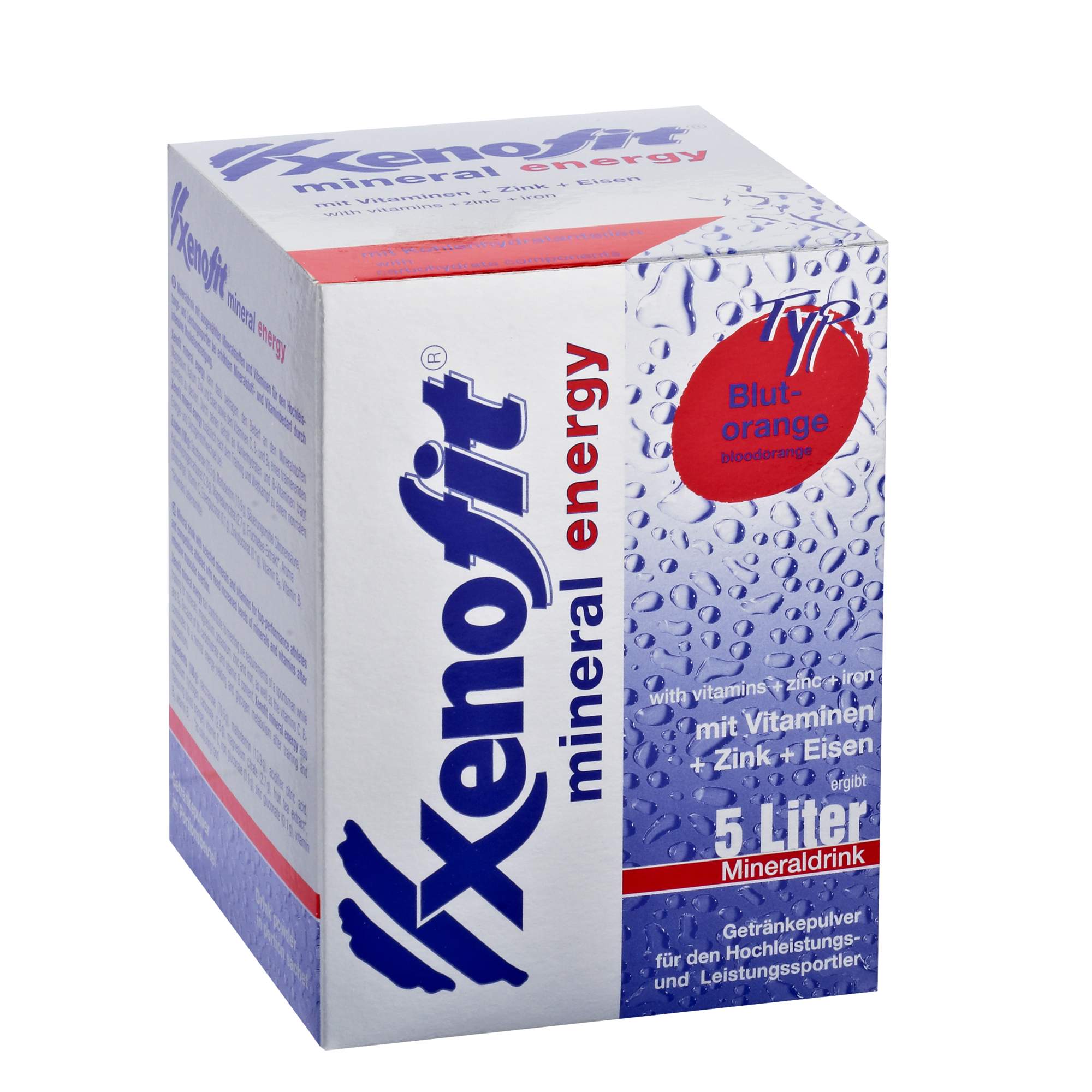 Xenofit MINERAL ENERGY BLUTORANGE - Energiedrink