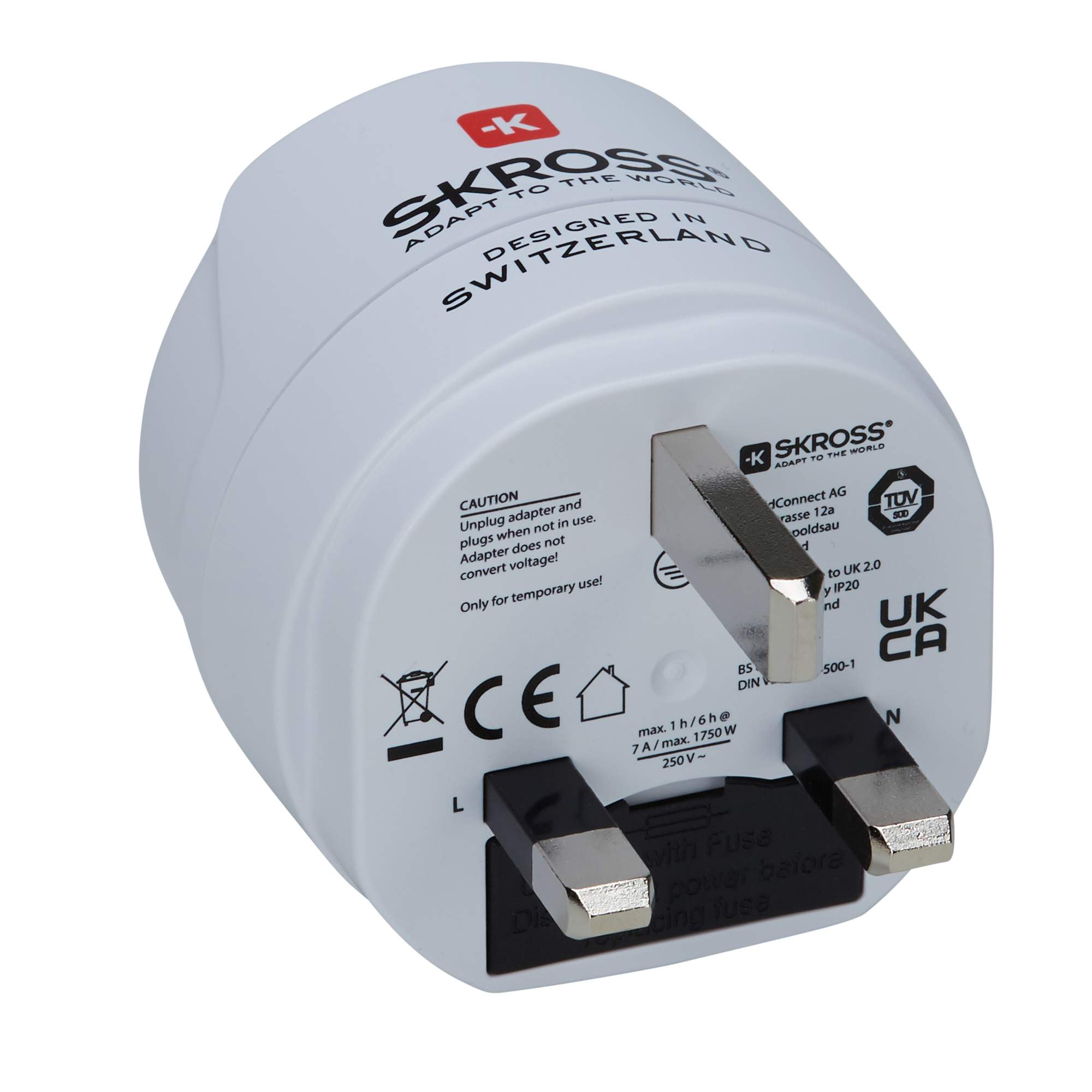 SKROSS EUROPE TO UK - Reisestecker