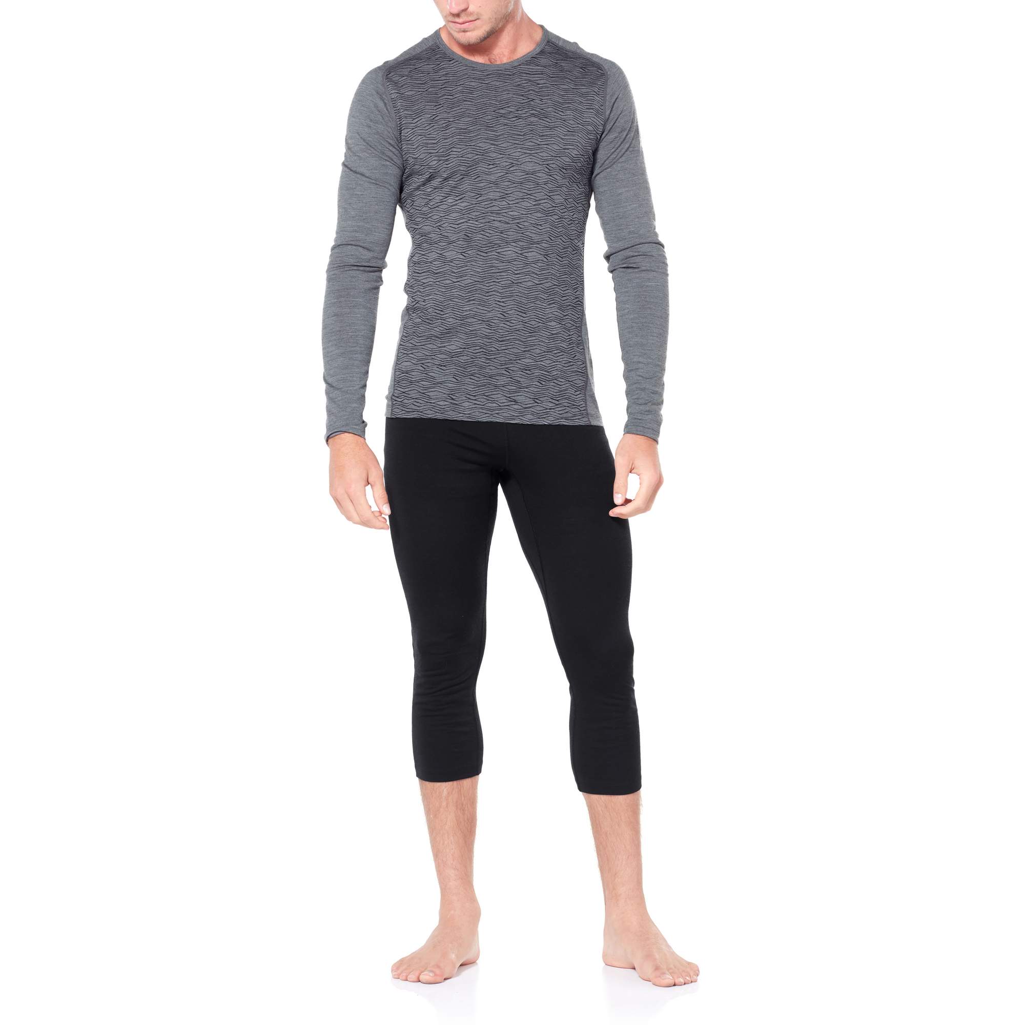 Icebreaker M MERINO 200 OASIS 3/4 LEGGINGS Herren - Funktionsunterwäsche