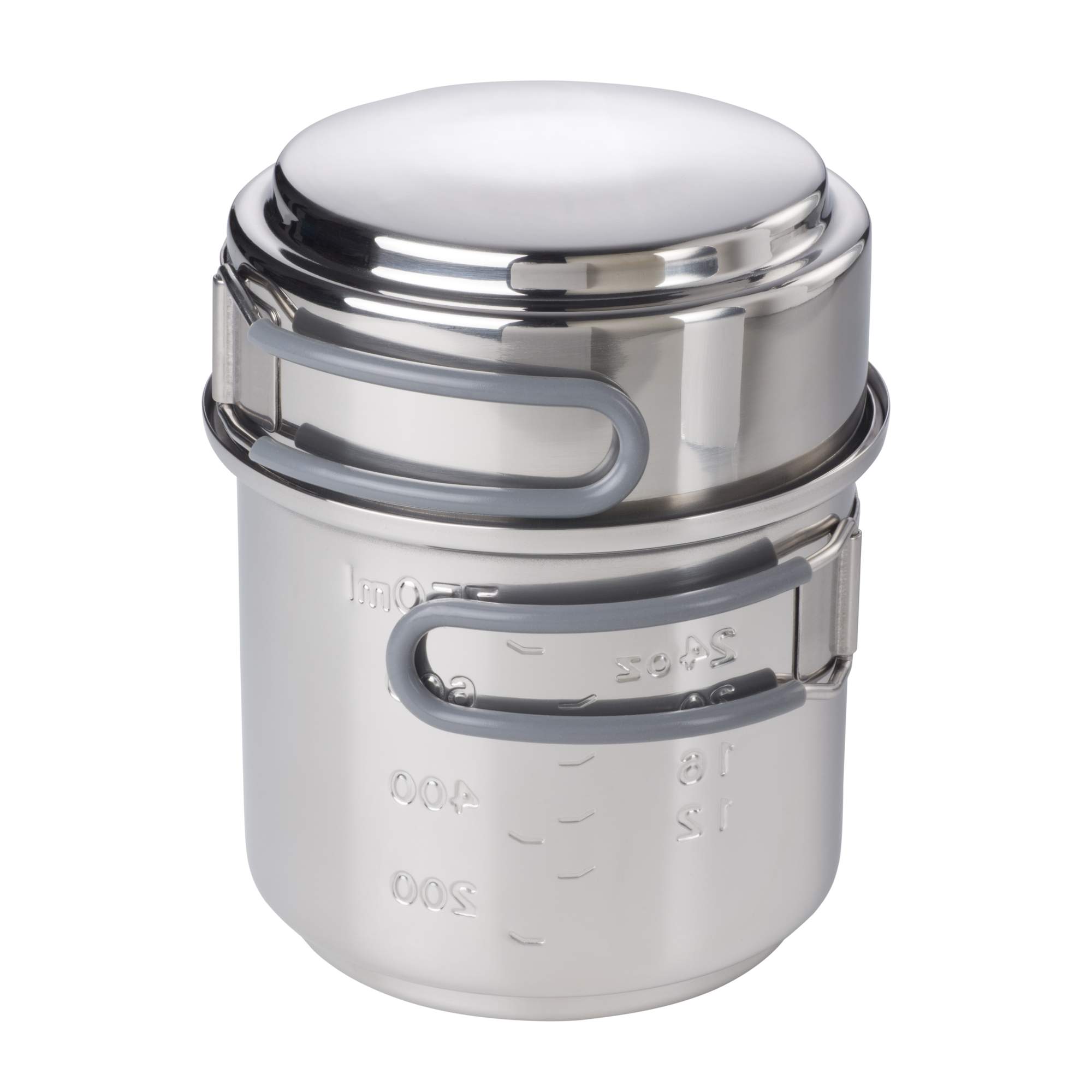 Esbit COOKSET WITH ALCOHOL BURNER, 985ML, STAINLESS STEEL - Spirituskocher
