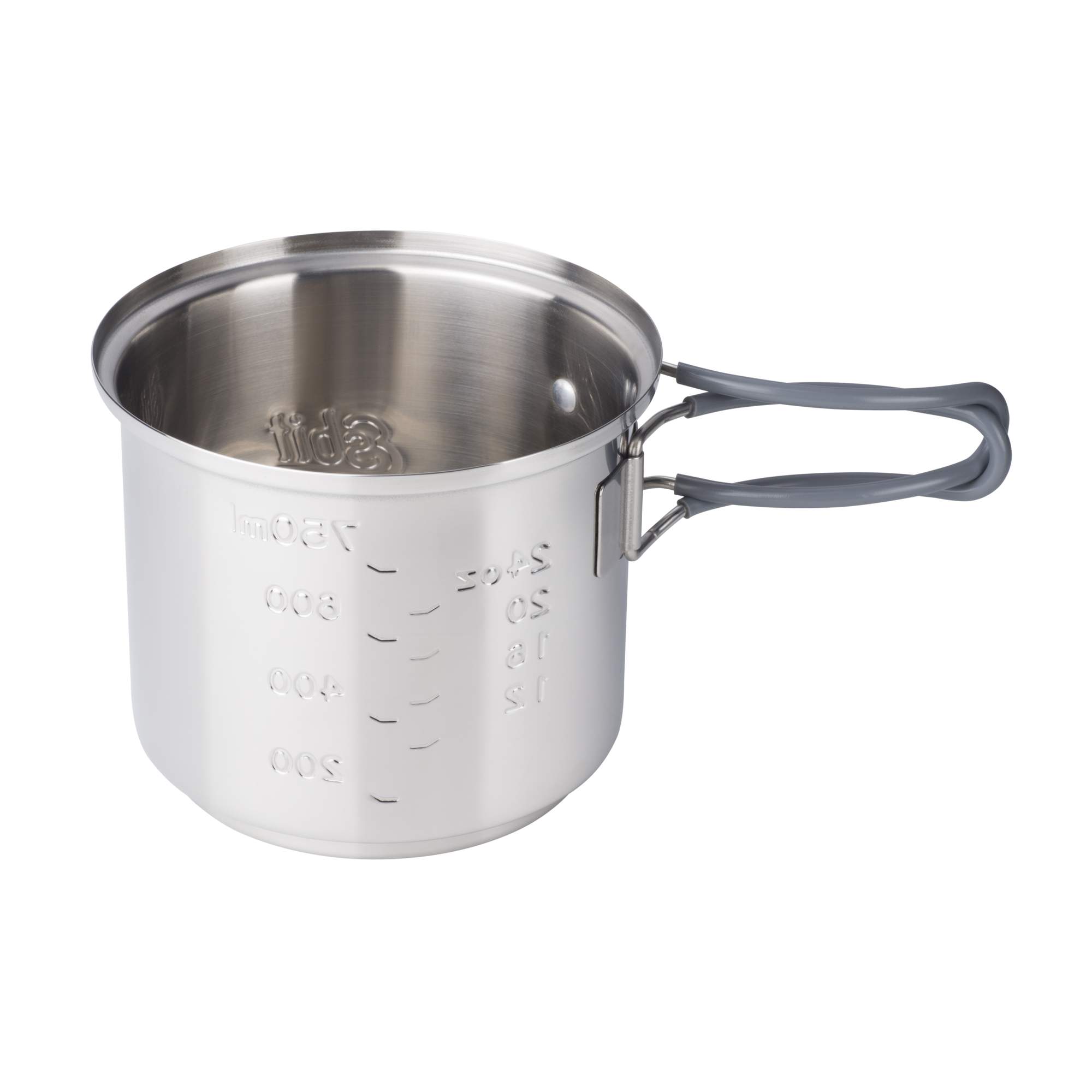 Esbit COOKSET WITH ALCOHOL BURNER, 985ML, STAINLESS STEEL - Spirituskocher