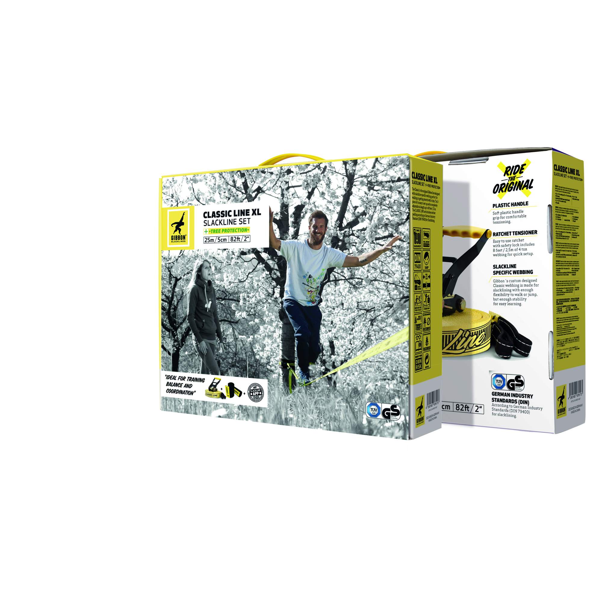 Gibbon CLASSICLINE XL TREEWEAR SET - Slackline