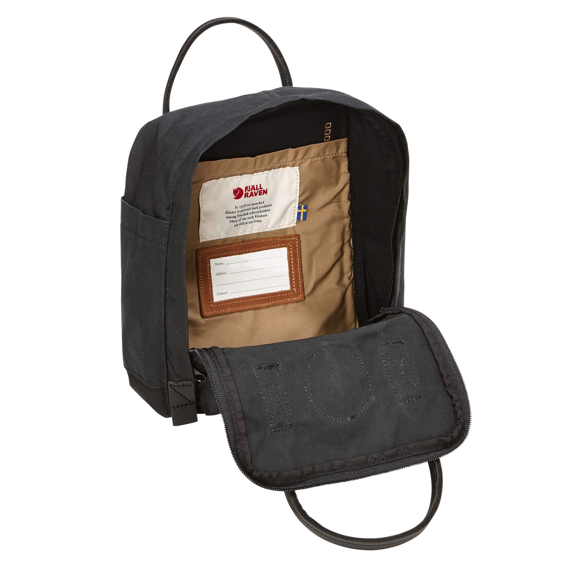 Fjällräven KÅNKEN NO. 2 BLACK MINI Unisex - Tagesrucksack