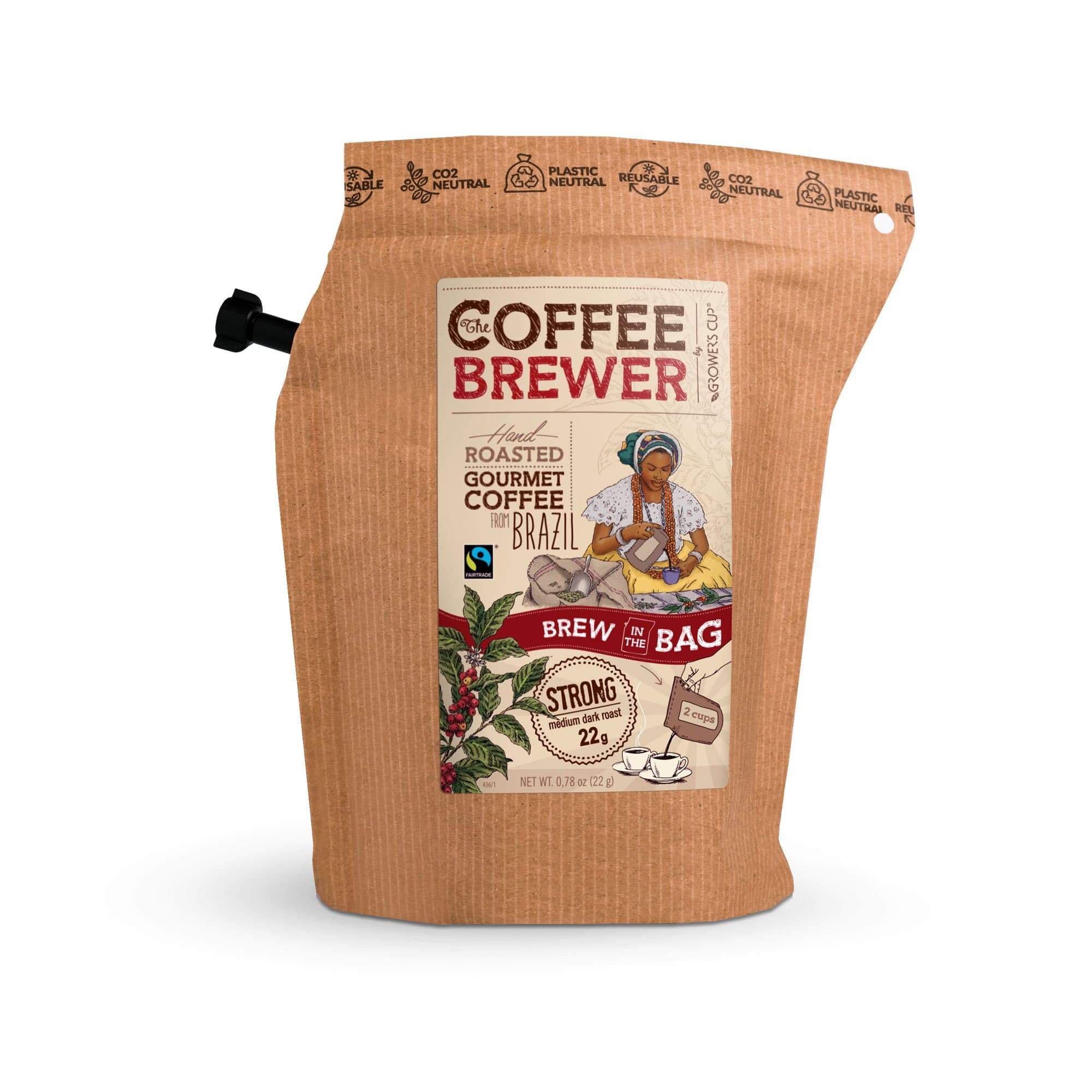 The Brew Company KAFFEE 2 CUPS BRAZIL