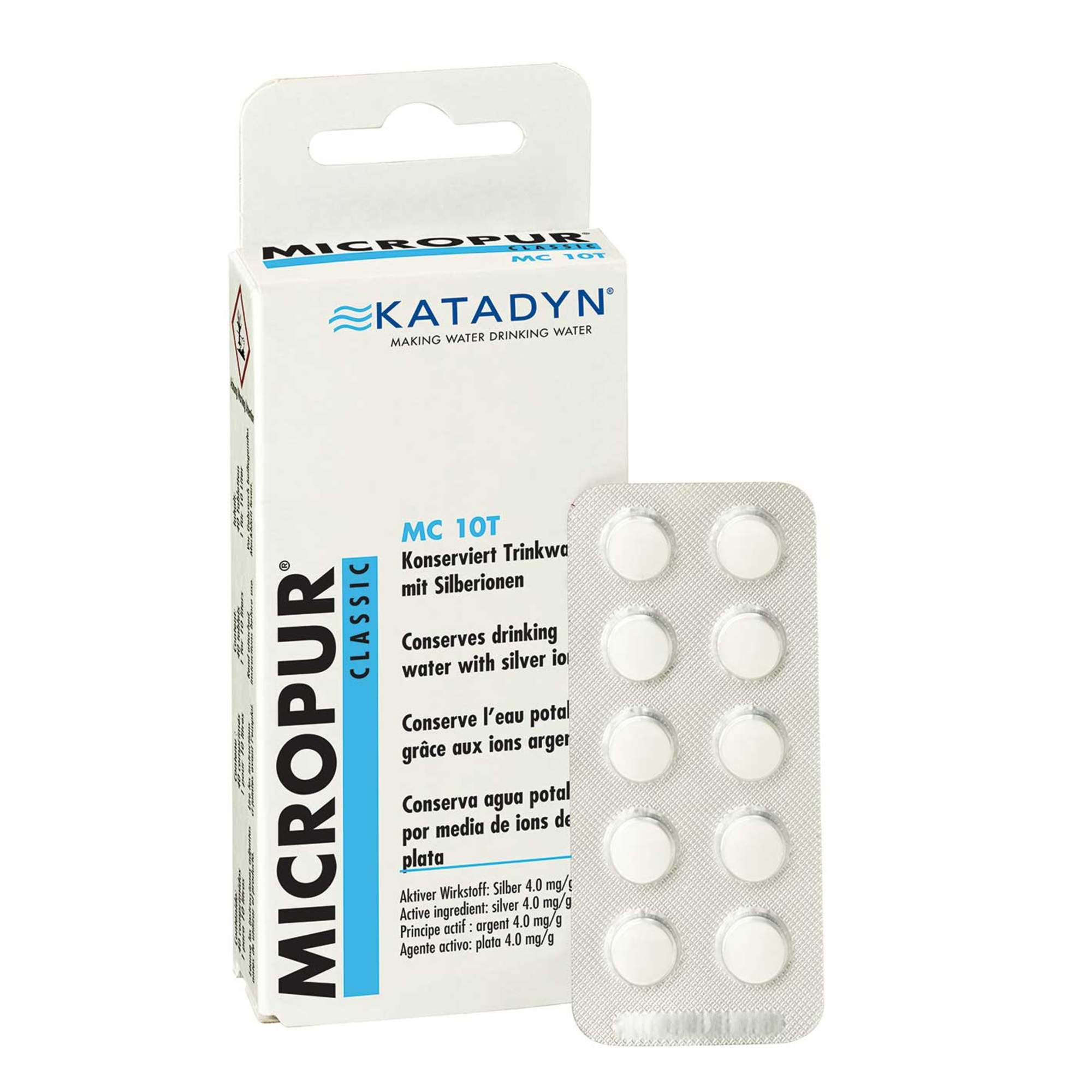 Katadyn MICROPUR CLASSIC MC 10T - Trinkwasserfilter