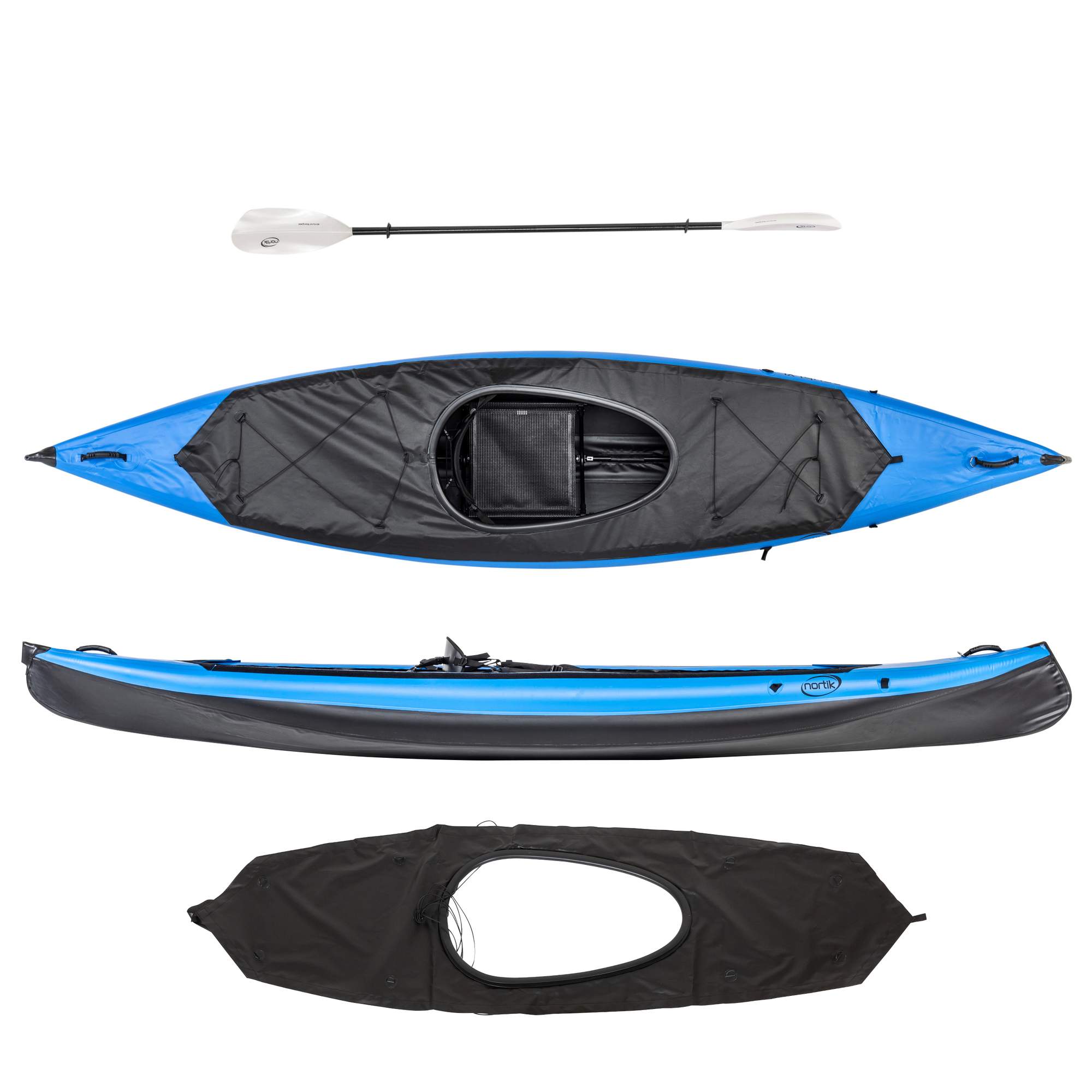 Nortik SCUBI 1 XL PACKAGE OFFER BLUE - Kajak